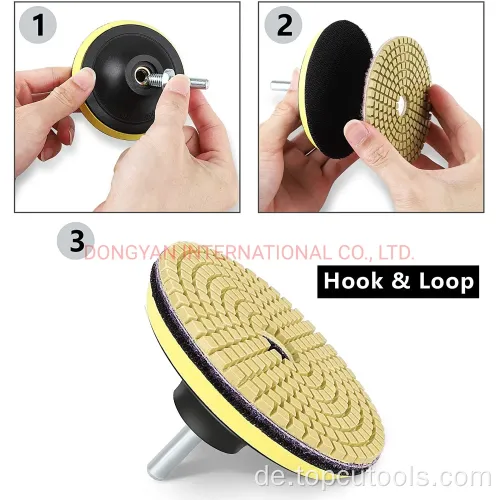 4 &quot;Diamond Polishing Pads